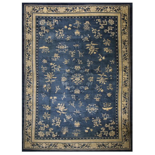 19th Century Chinese Peking Carpet 